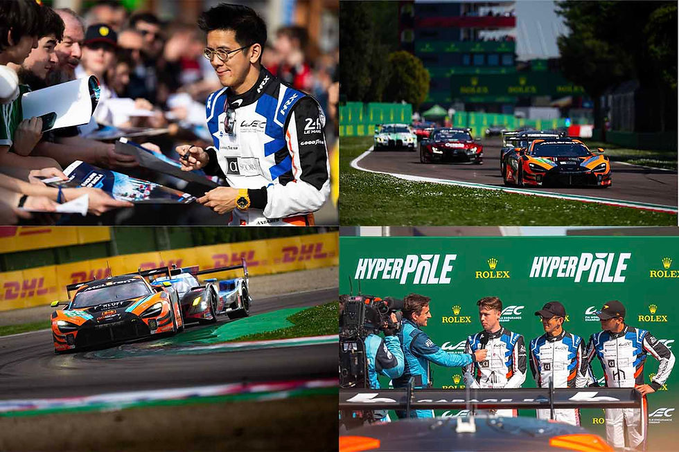 區天駿WEC世錦賽初現爭標實力. 惜衝線前戰車故障憾別冠軍