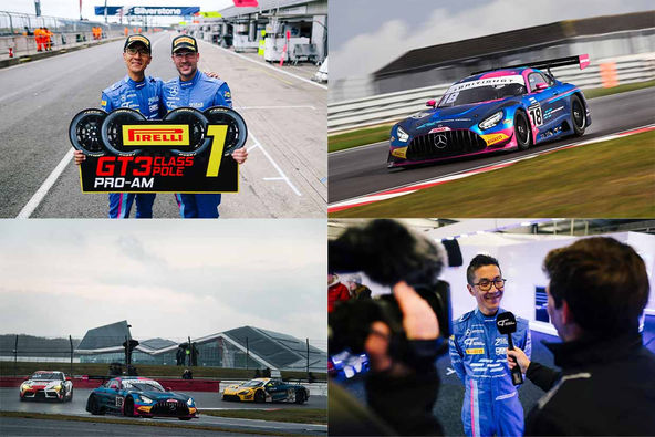 謝榮鍵英國GT賽季初遇挑戰, 保持正面冀漸入佳境