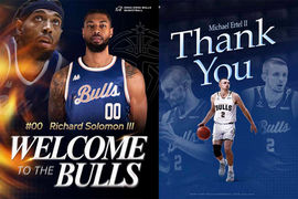 香港金牛季後賽前完成外援重組. 簽入所羅門補強內線. 厄特爾二世離隊