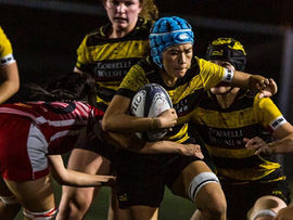 「畢馬威女子欖球超級聯賽」
猛虎重創雞糊 積分榜並排次席