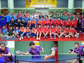 乒乓球省港澳友賽 港隊摘兩金一銀五銅