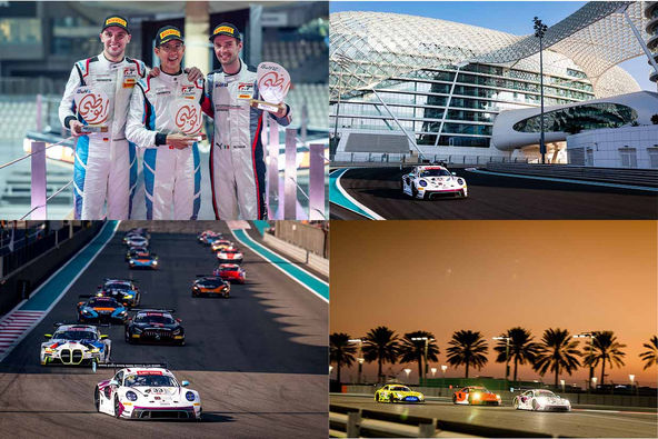 阿聯酋12小時賽克服逆境奪季, 區天駿2023年賽季於頒獎台上作結