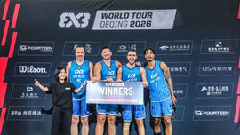 Antwerp claim first FIBA 3x3 World Tour win of 2026 in Deqing