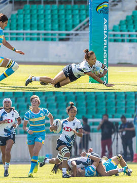 香港女子七人欖球代表隊在廣州番禺的「2020奧運亞洲區外圍賽」中,於小組賽取得兩勝一負後,以A組次名出線,並在四強鬥B組首名哈薩克。