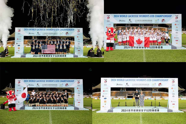 世界級棍網球比賽圓滿結束!美國隊摘得桂冠2024世界棍網球女子U20錦標賽閉幕典禮.