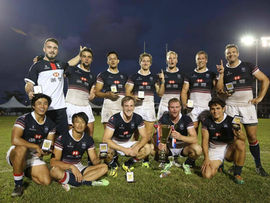 第一屆「亞洲欖球總會跨域七人欖球賽」決賽日成績