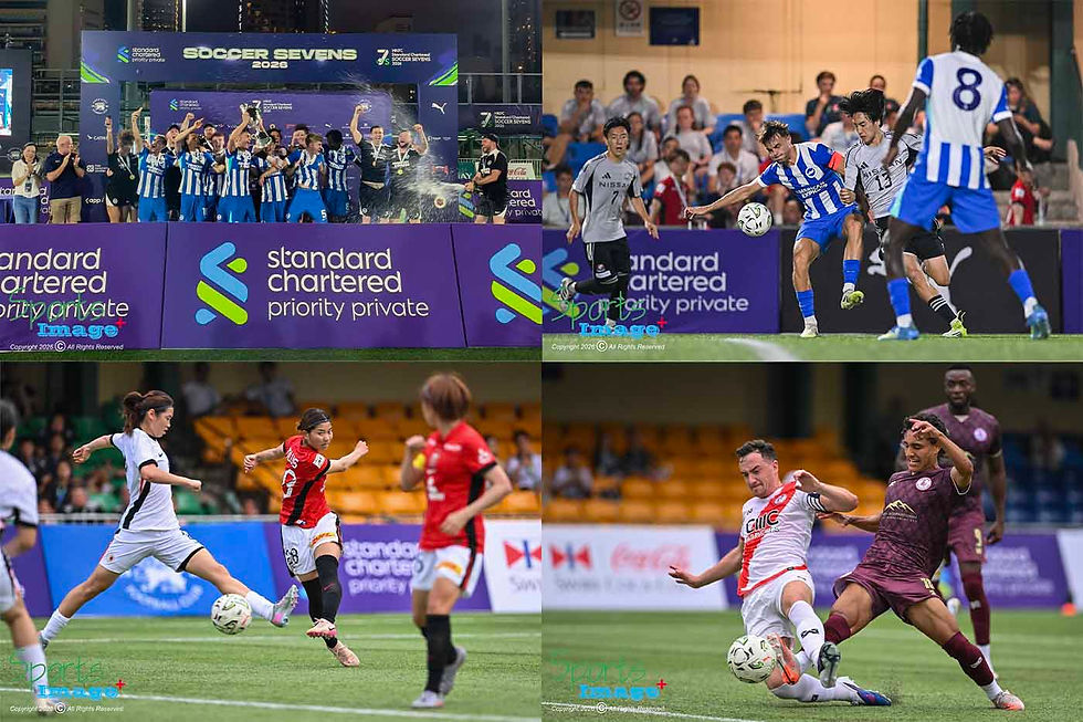 2026年香港足球會渣打七人足球賽. 白禮頓決賽擊敗橫濱水手封王.