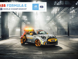 MINI ELECTRIC PACESETTER TO BECOME OFFICIAL SAFETY CAR OF ABB FIA FORMULA E WORLD CHAMPIONSHIP