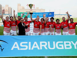 「亞洲七人欖球系列賽」韓國站
香港男子隊再奪冠 女子隊摘季
