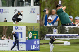 「領展香港高爾夫球公開賽」次輪賽事低杆數湧現, 衛冕冠軍甘寶成功登上榜首, 港將許龍一及黑純一暫並列第6位, 共69位球手成功晉級週末賽事.