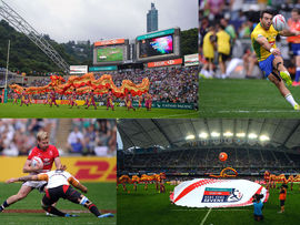 「國泰航空/滙豐香港國際七人欖球賽2016」
新西蘭斐濟驚險過首關
香港男隊一勝一負 女隊再獲殿軍