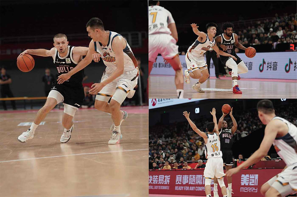 第二屆中國人壽CBA俱樂部盃. 楊瑞鴻得分上雙. 香港金牛104:79大勝四川豐谷酒業. 周日硬撼上海久事爭入第二階段.