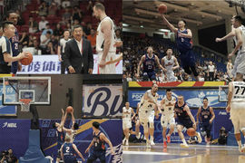 2025 NBL第四輪賽事. 香港金牛回師主場重返勝軌. 輕取鹽南蘇科雄獅101：83