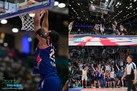 2025 NBL 季後賽總決賽. 逾5500觀眾入場見證香港金牛95：80主場反勝長沙電信勇勝. 場數領先2：1 衛冕只差一步