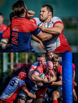 「盛寶金融本地男子超級欖球聯賽」
沙灣隊憑壓哨達陣挫蘇格蘭人