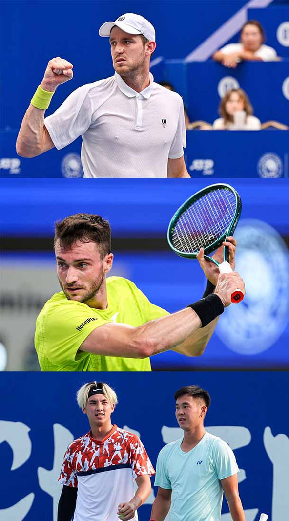 成都 2024年9月20日賈里和馬丁內斯首秀獲勝,中國外卡組合首輪過關令人讚嘆.