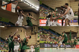 2025 NBL 第16輪賽事香港金牛作客94：84挫江西鯨裕清酒豪取13連勝.  確定常規賽首名資格.