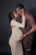 Couple maternity portrait by a Douglasville photographer