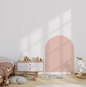 Tableau magnétique aimanté festonné (pêche)