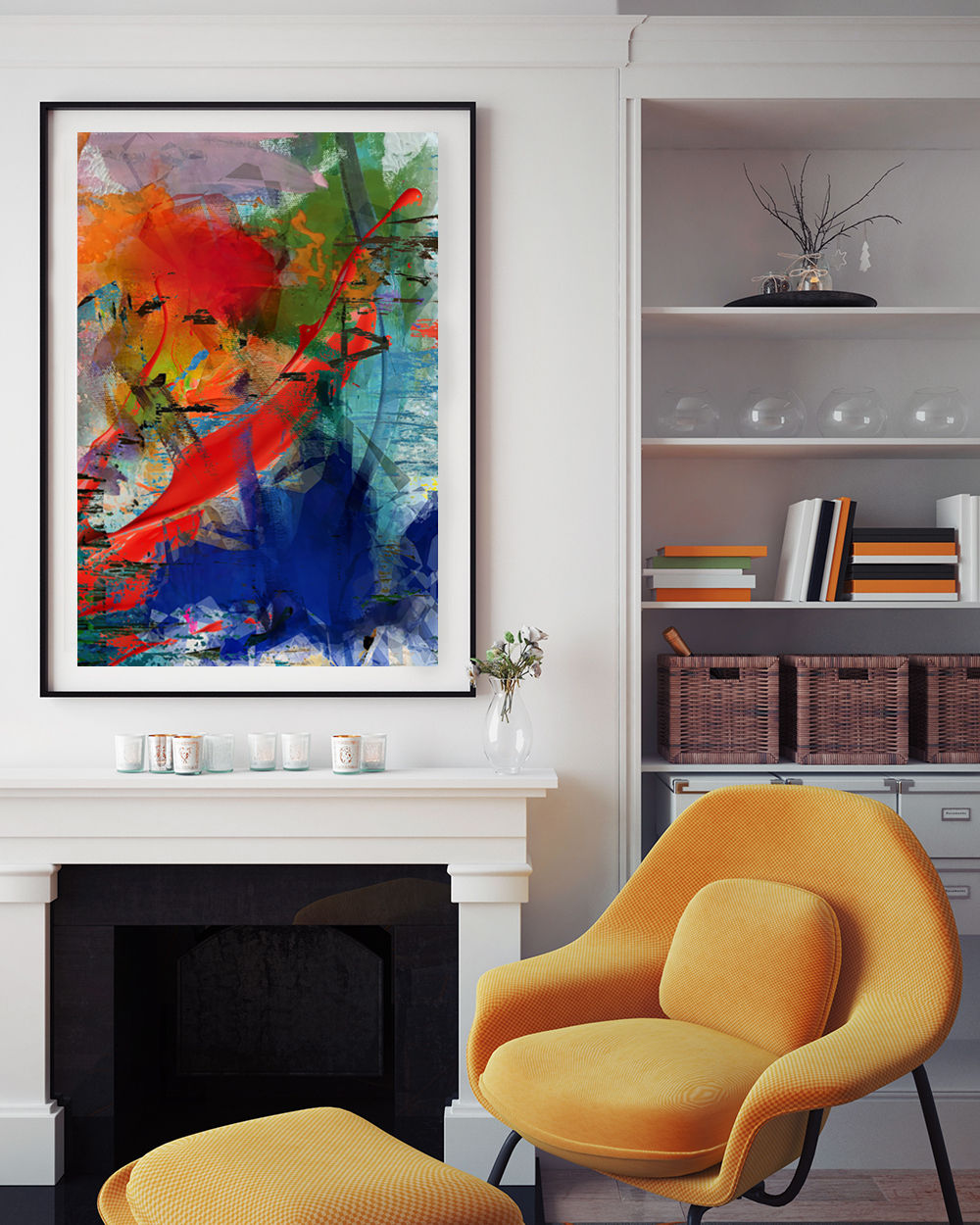Abstract #5 (print on paper)
