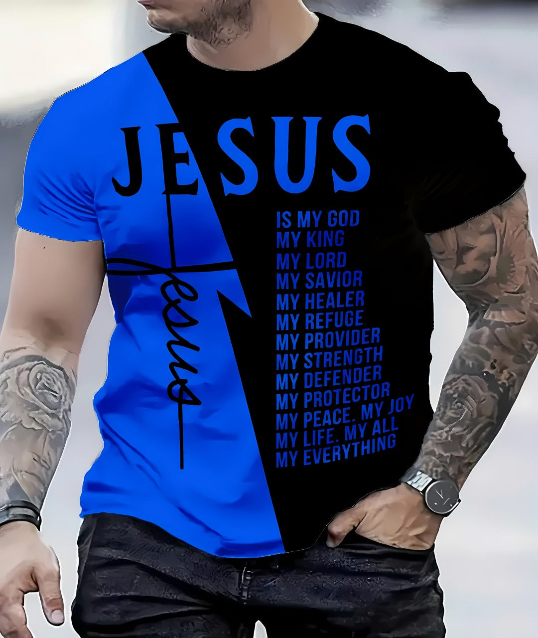 Summer 2025 New Men's T-Shirt Lightweight Breathable Casual and Sporty Polyester