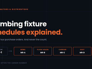 What Is a Plumbing Fixture Schedule?