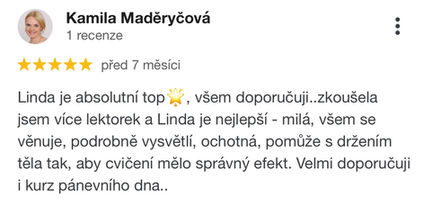 reference hormonální jóga pro ženy v Ostravě