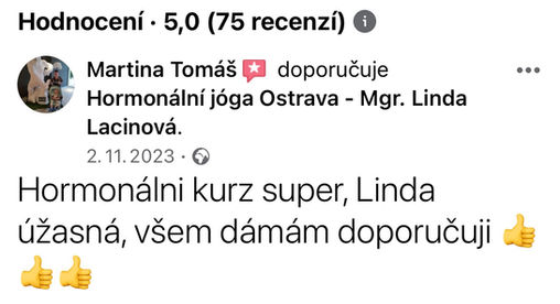 reference hormonální jóga pro ženy
