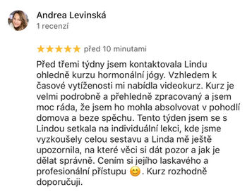reference hormonální jóga pro ženy online