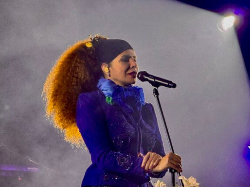 Vanessa da Mata realiza grande show para celebrar os 314 anos de Ouro Preto