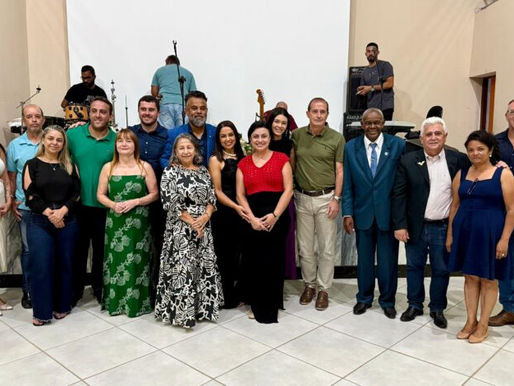 Prefeito Dr. Elio da Mata e vice Raphael Rondow participam de Culto de Ação de Graças em Itabirito