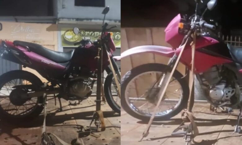 Dois homens são presos ao tentarem roubar motocicleta no Centro de Itabirito