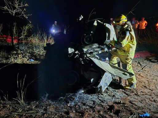 Colisão frontal no Triângulo Mineiro tem cinco vítimas fatais, entre elas uma criança