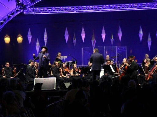 Alceu Valença e Orquestra Ouro Preto encantam o público em espetáculo gratuito na Praça da Liberdade