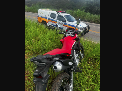 Polícia Militar recupera duas motos furtadas em operações separadas em Itabirito e Mariana