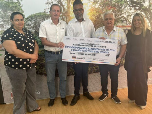 Presidente da Câmara de Itabirito devolve R$ 1,3 milhão para a Prefeitura e encerra 2024 com avanços significativos