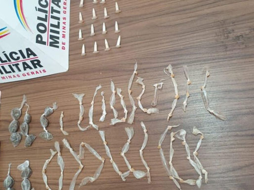 Menor é apreendido com drogas e moto com queixa de furto/roubo em operação da PM contra o ‘rolezinho do grau’ em Itabirito