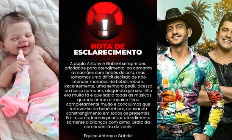 Antony e Gabriel Rejeitam Atendimento a Bebês Reborn no Camarim; Debate sobre Bonecos Hiper-realistas Ganha Destaque
