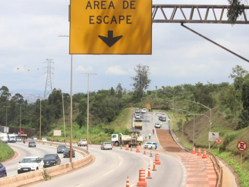 Área de escape do Anel Rodoviário ficará fechada para manutenção