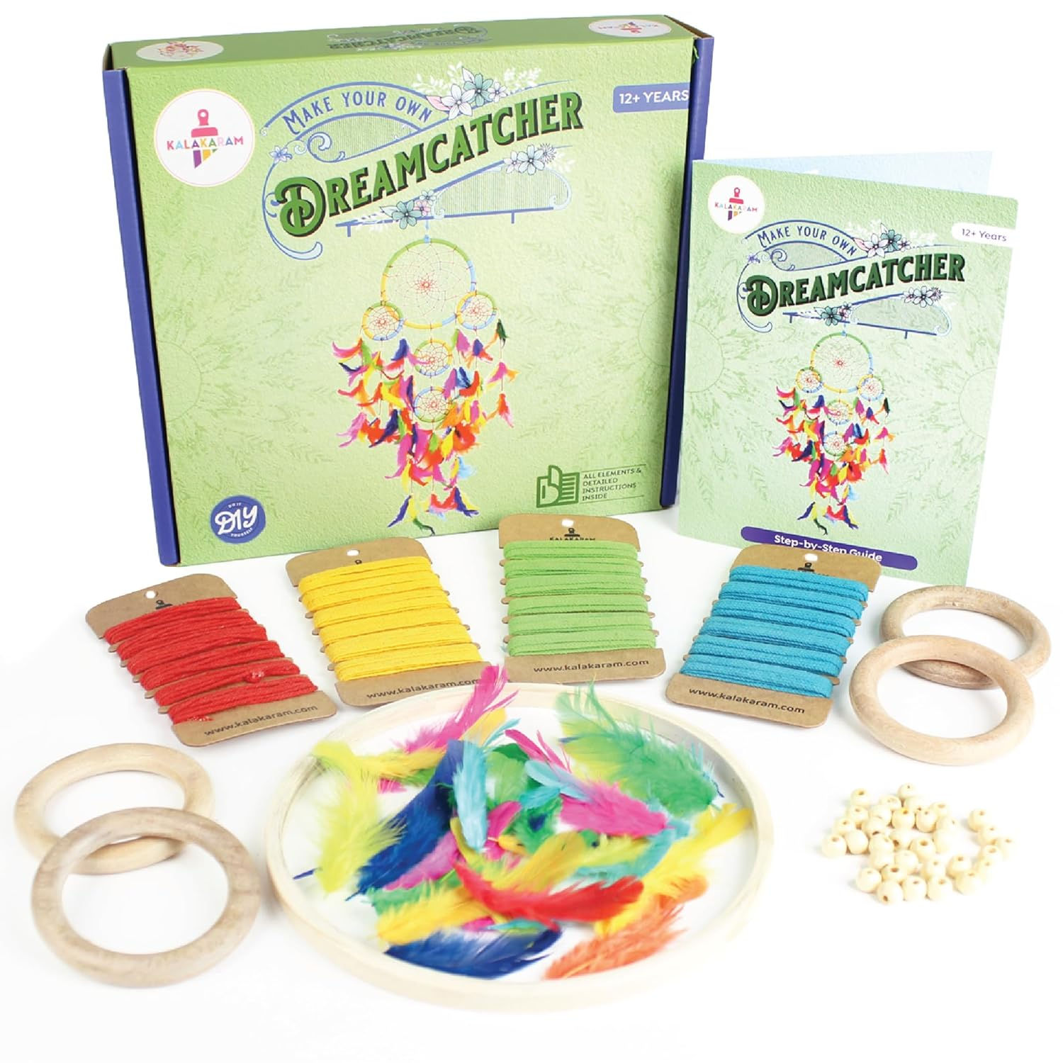 Kalakaram DIY 5-Ring Dream Catcher Kit