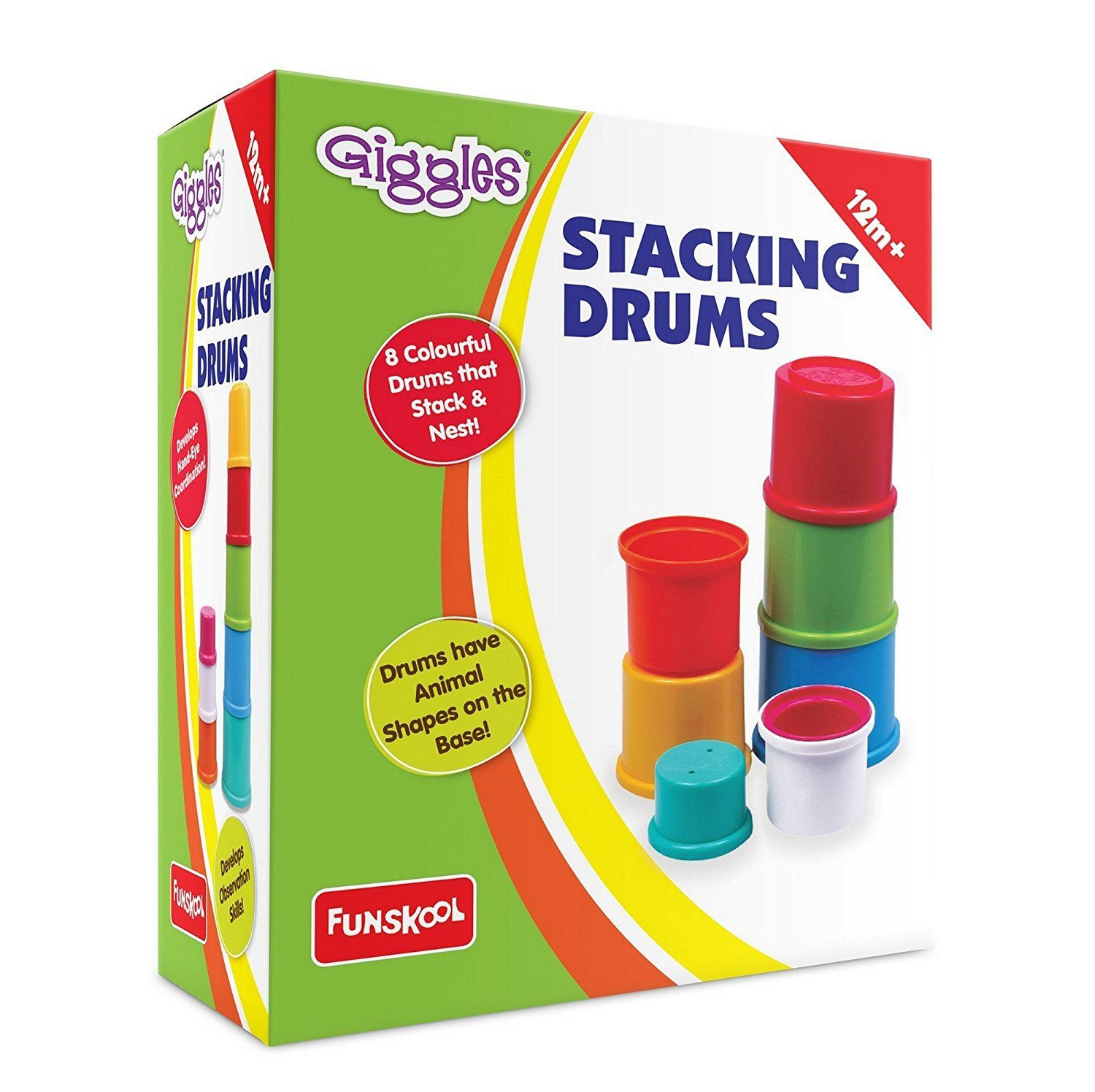 Stacking Drums for Kids