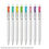 Thumbnail: Uni-ball One Dream Gel 0.7mm Pen - Pack of 8 Assorted Colors