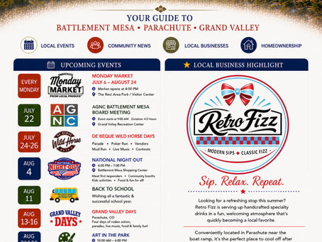 July 2026 - Community Happenings