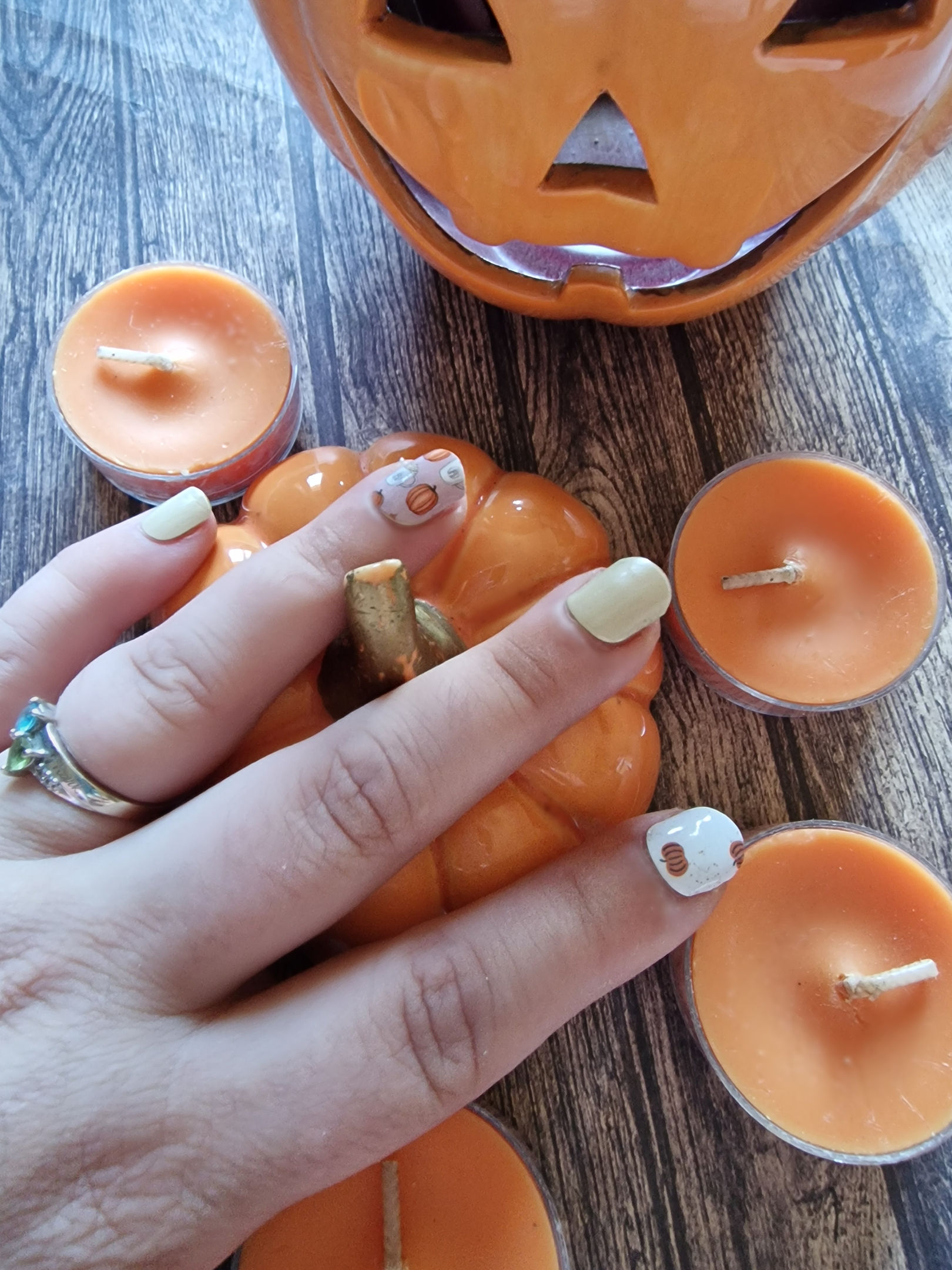 Pumpkin Spice Lacquer Strip Duo