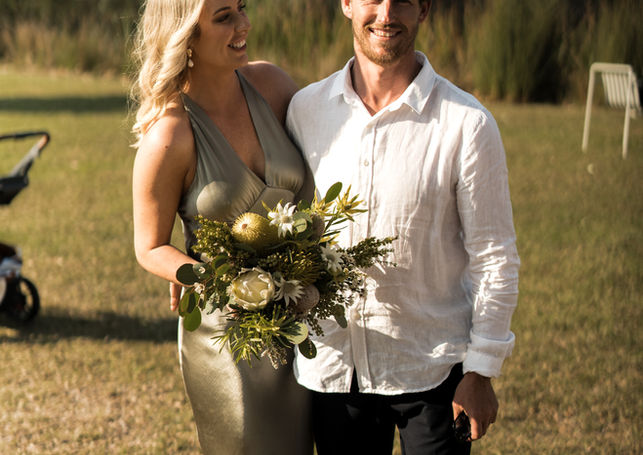 Wedding Photo of Caitlin and Tristan at Mimosa Wines captured by Somethings Wild wedding photography and videography of Jervis Bay