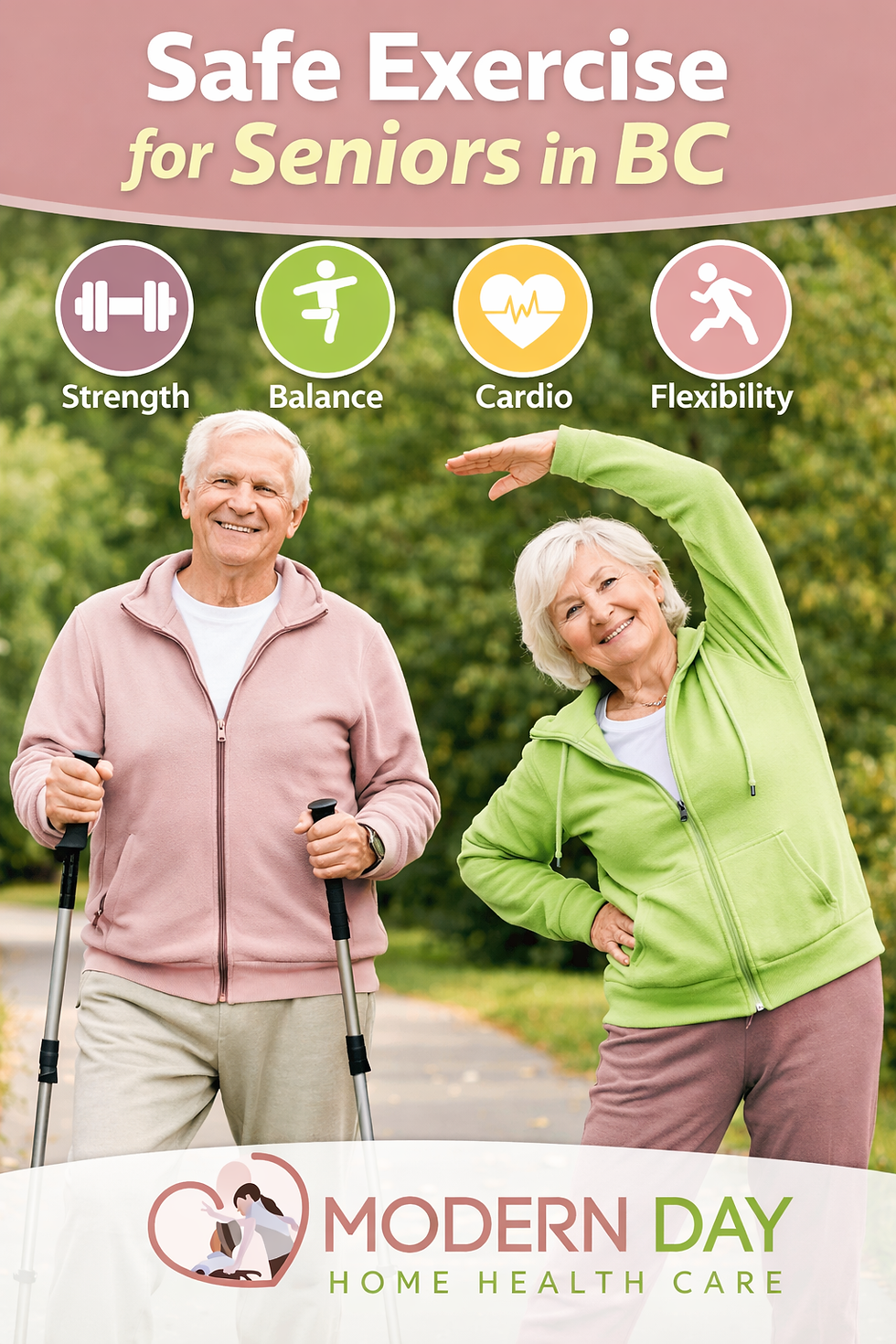 Safe Exercises for Seniors to Improve Health and Mobility in Chilliwack, Agassiz and Abbotsford