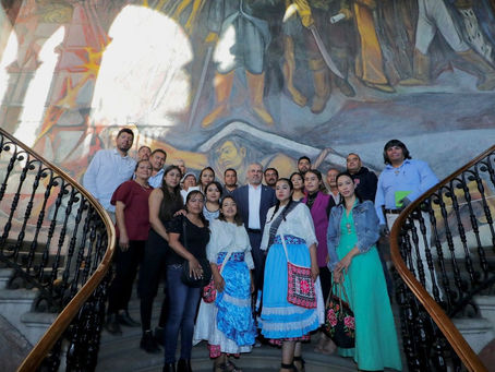 Dialoga Bedolla con comunidades Nahua y Otomí con autogobierno