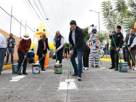 Gobierno de Alfonso Martínez impulsa movilidad peatonal segura