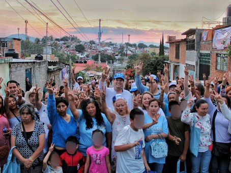 ¡Alfonso, amigo, el Sur está contigo!: claman vecinas de Santa María