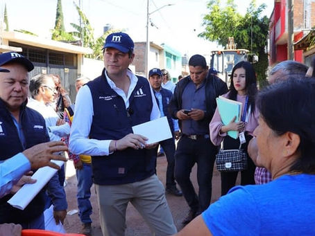 Alfonso Martínez arranca la construcción del Acuáférico de Morelia